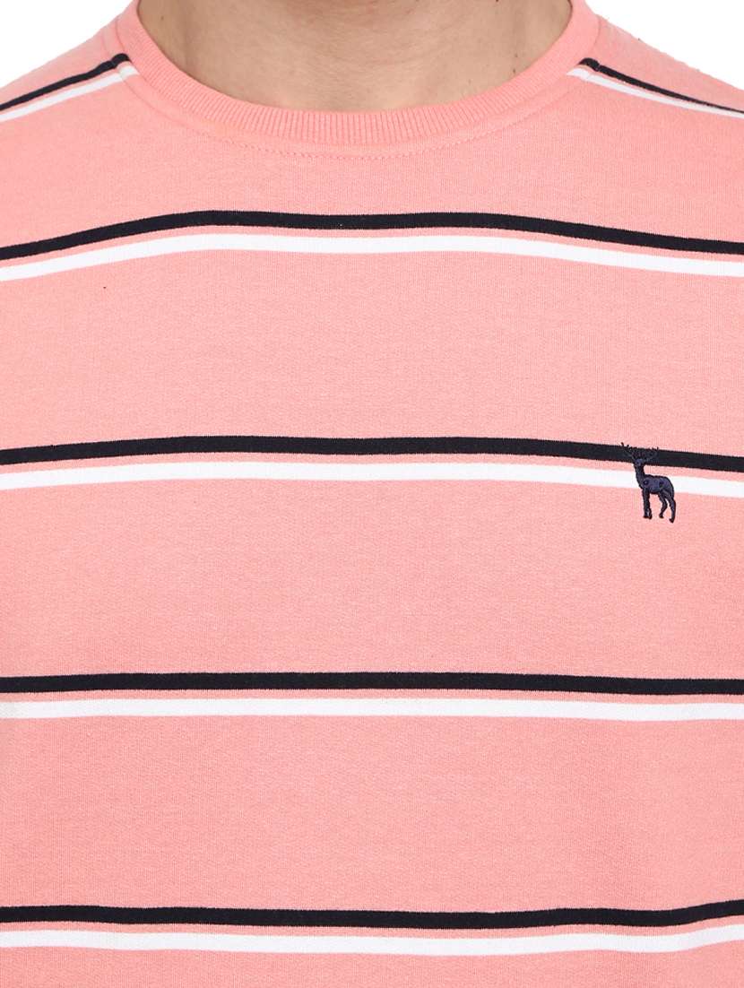 men striped long sleeve regular fit sweatshirt - 18823217 -  Standard Image - 5