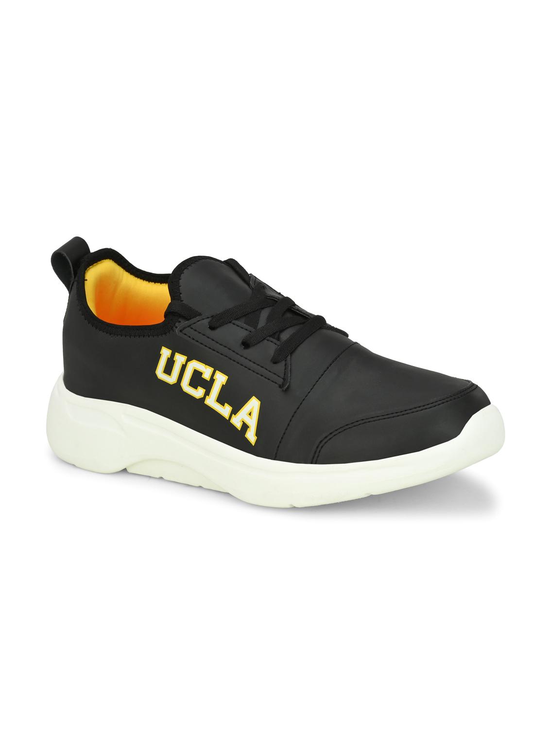 black synthetic sport shoes - 18824377 - Zoom Image - 0