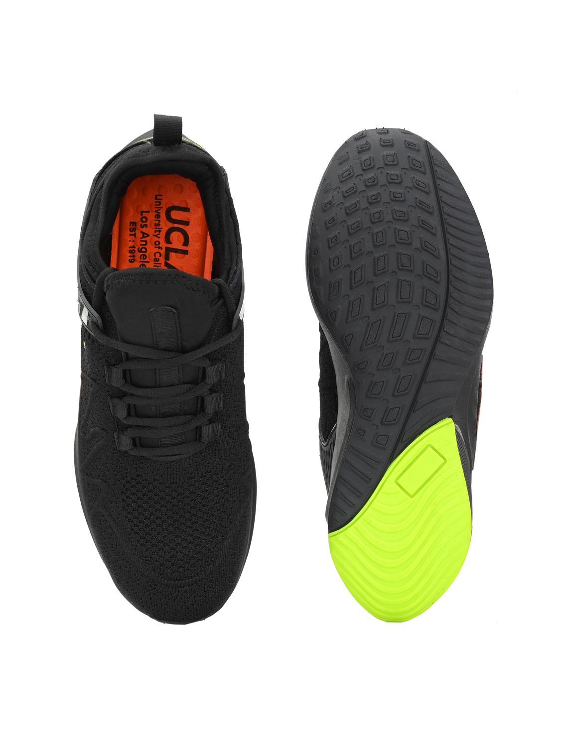 black lace up sport shoes - 18824384 - Standard Image - 3