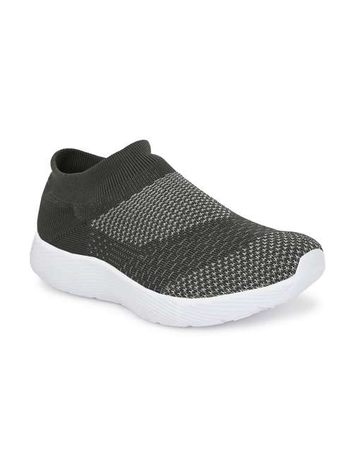grey slip on sport shoes - 18824386 - Standard Image - 0