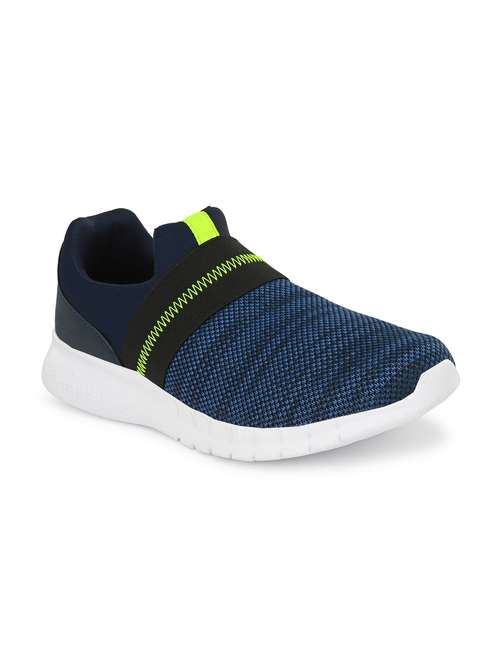 blue slip on sport shoes - 18824457 -  Standard Image - 0