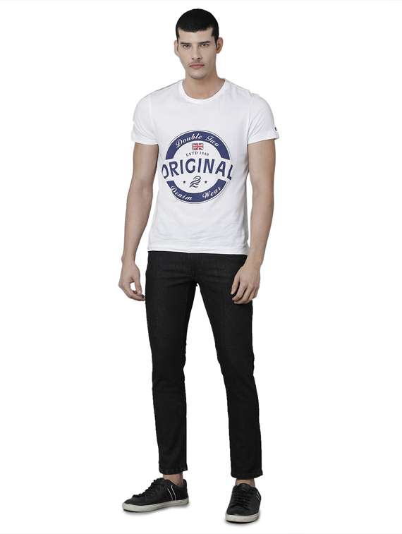 mens slim fit plain jeans - 18825541 -  Standard Image - 3