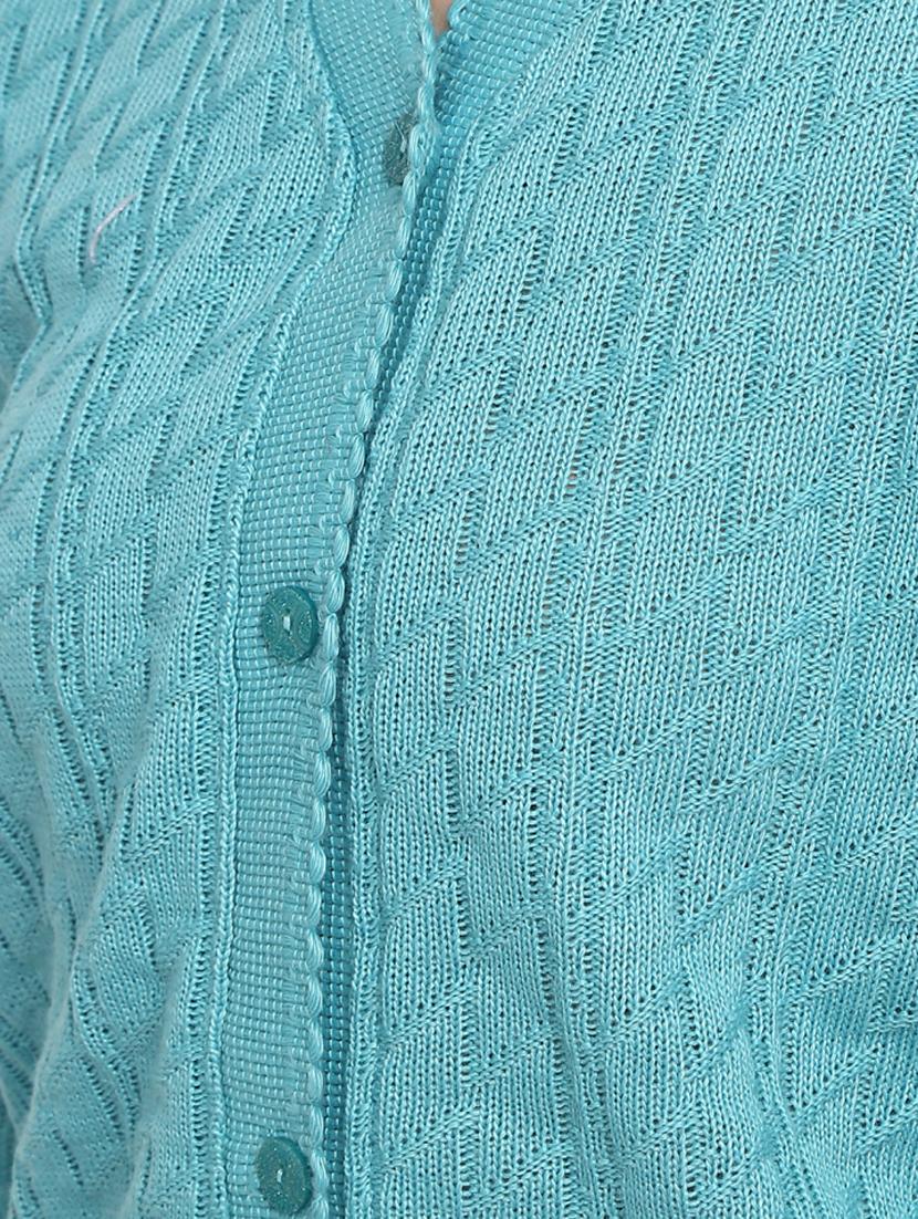 v-neck self design regular cardigan - 18825576 - Standard Image - 5