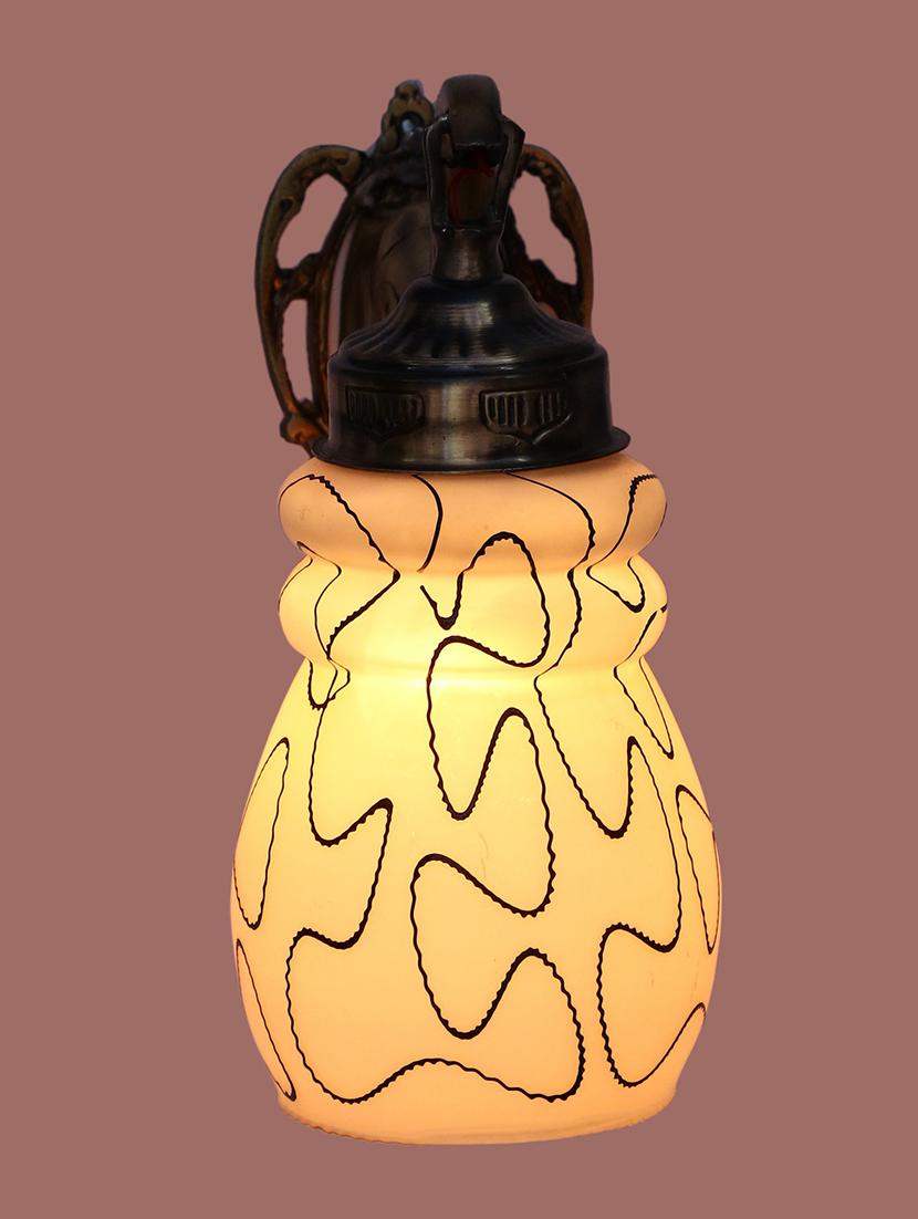 stylish hand decorative colorful glass wall lamp light with elephant shape fitting ( set of two )ew-el93 - 18835668 - Standard Image - 3