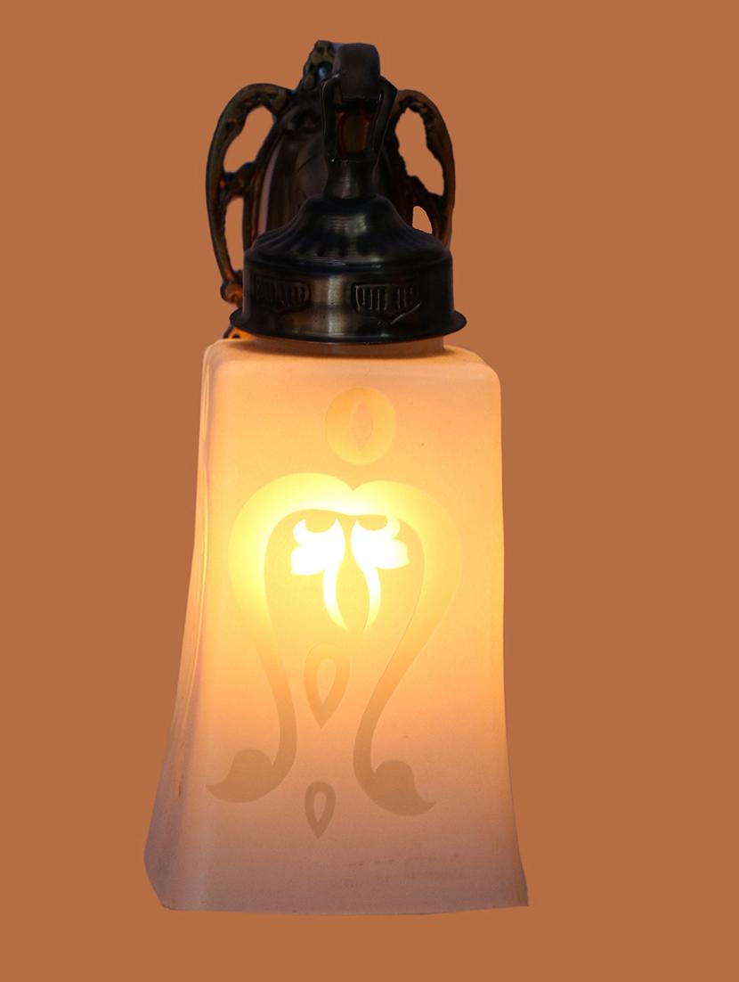 stylish hand decorative colorful glass wall lamp light with elephant shape fitting ( set of two )ew-el96 - 18835675 - Standard Image - 3