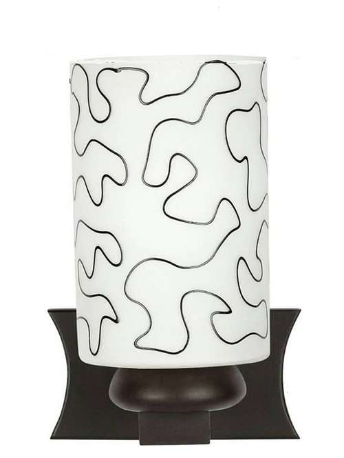 lakshya colorful decortive scone glass wall lamp light with stylish wooden fitting dx08 - 18835989 - Standard Image - 0