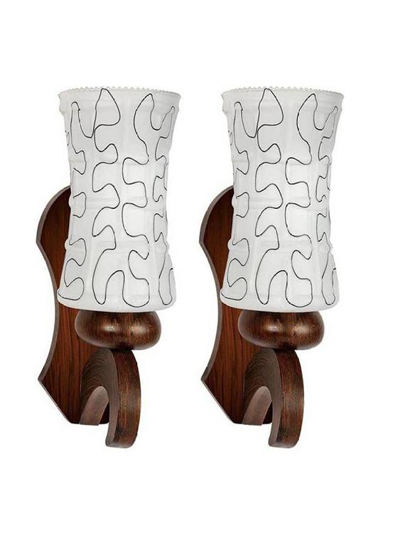 lakshya royal look decorative sconce wall lamp light with designer fitting(set of two) bd20 - 18836010 - Zoom Image - 0