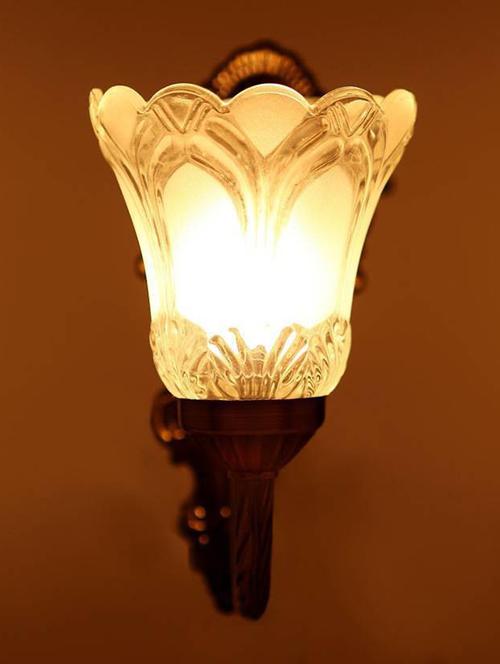 lakshya designer hand decoraive colorful sconce glass wall lamp light dx018 - 18836028 - Standard Image - 0