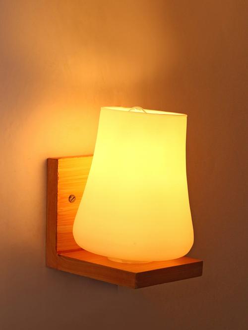 somil new designer decorative glass wall lamp light with unique stylish fitting and all fitting & fixture dn4p85 - 18836444 - Standard Image - 0