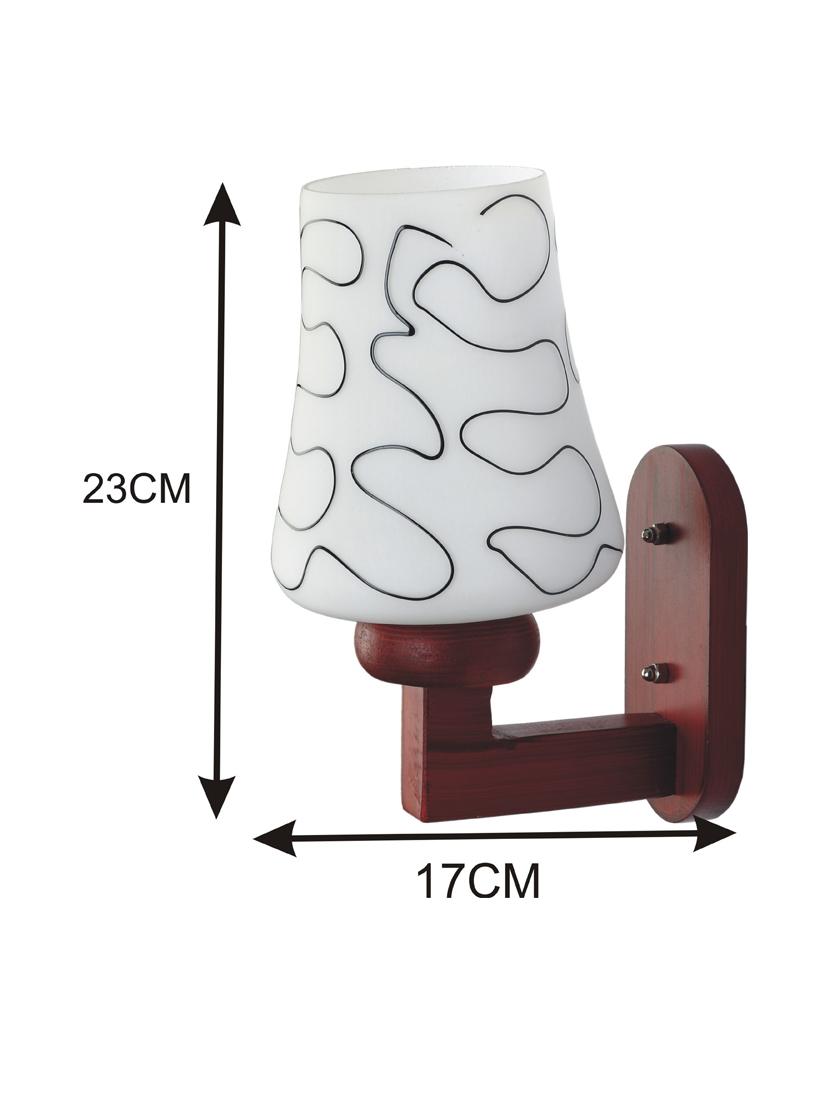 somil designer glass wall lamp (colorful, hand decorative) wh3 - 18836560 - Standard Image - 3