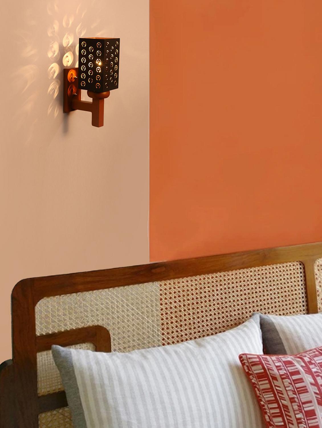 somil designer wooden wall lamp aa6 - 18838824 - Standard Image - 3