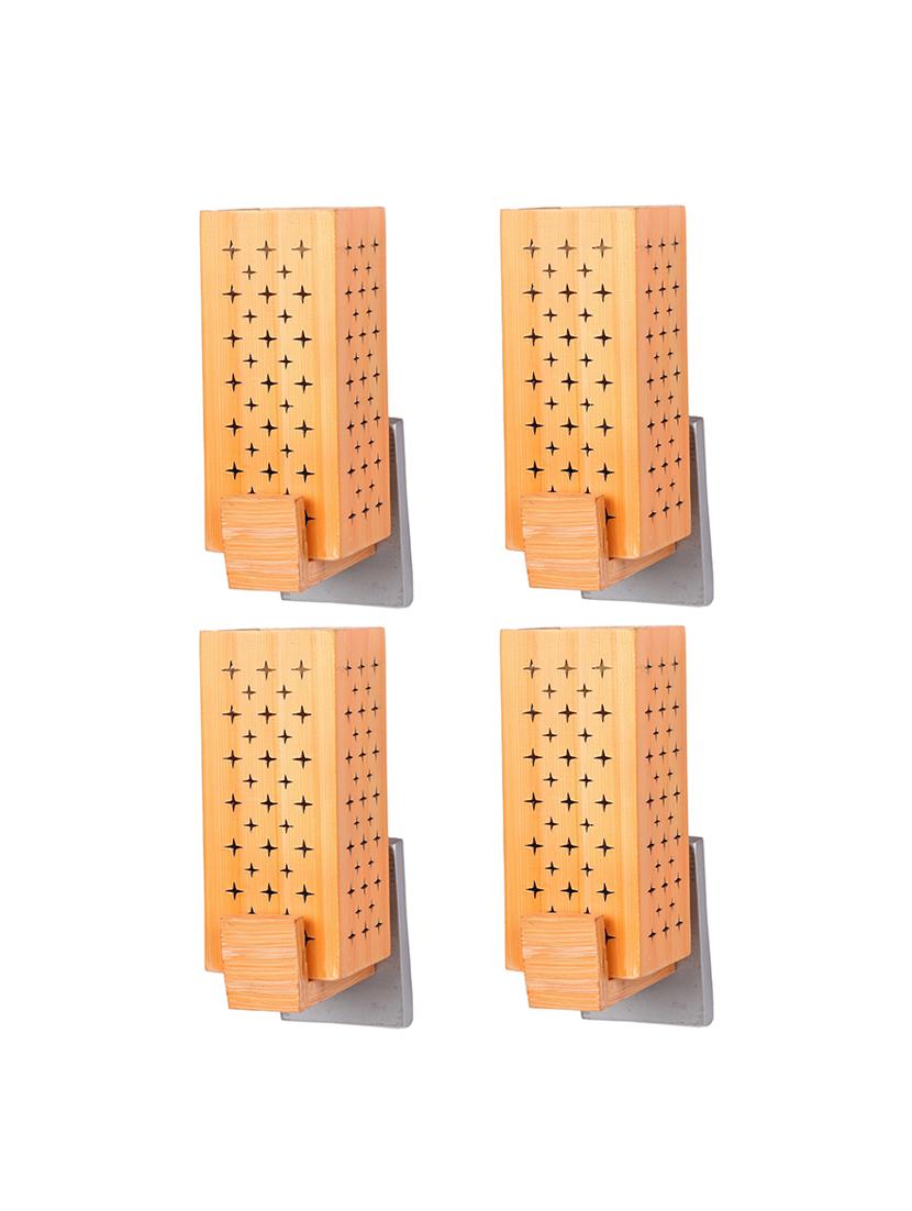 somil designer wooden wall lamp (set of 4)- aa63 - 18838853 - Zoom Image - 0