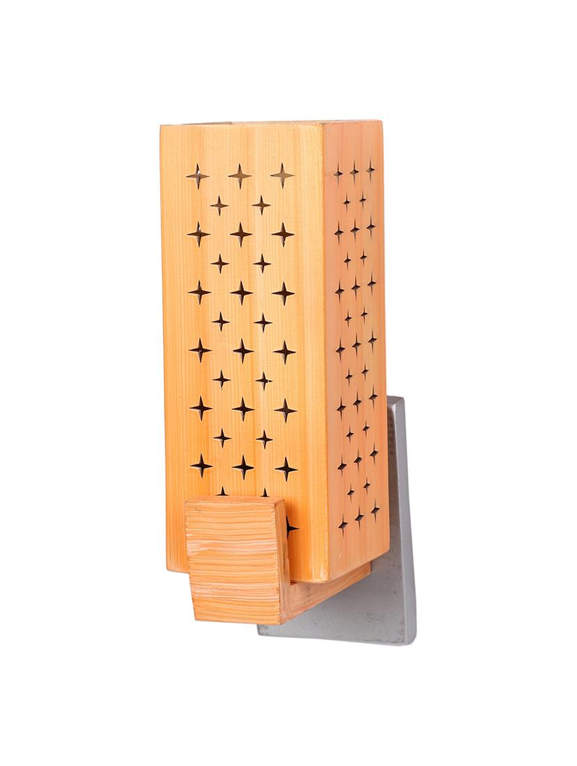 somil designer wooden wall lamp (set of 4)- aa63 - 18838853 - Standard Image - 3