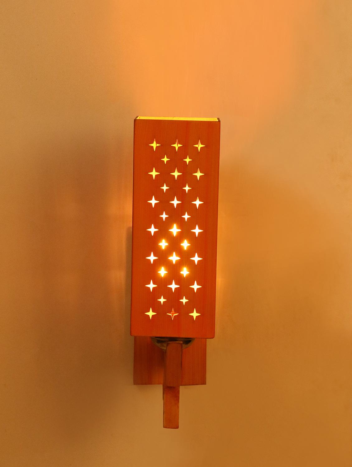 somil designer wooden wall lamp (set of 2)- aa44 - 18838867 - Standard Image - 3