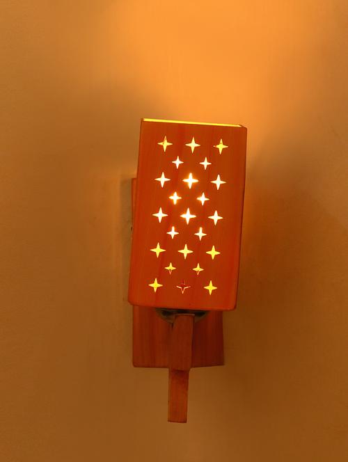 somil designer wooden wall lamp aa23 - 18838875 -  Standard Image - 0