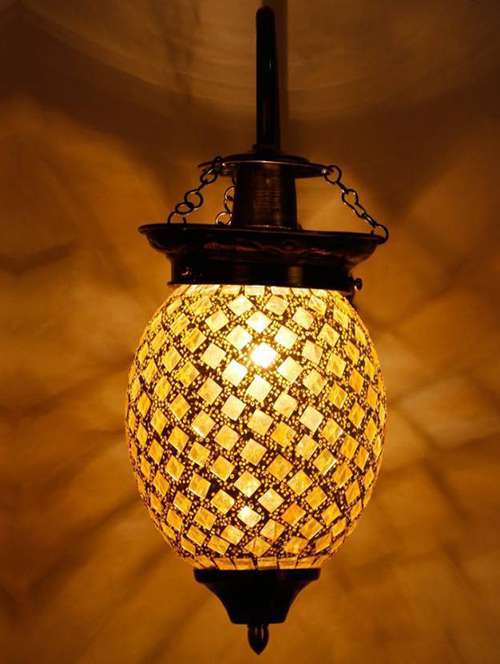 somil attractive royal down to earth metal fitting decorative colorful glass wall lamp-dn11 - 18840588 - Standard Image - 0