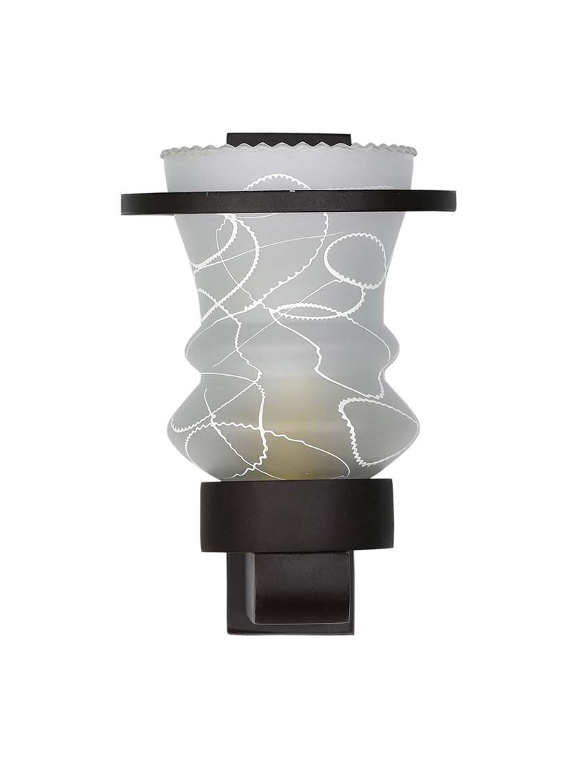new designer hand decorative colorful glass wall lamp light with stylish wooden fitting new-el43 - 18840594 - Standard Image - 3