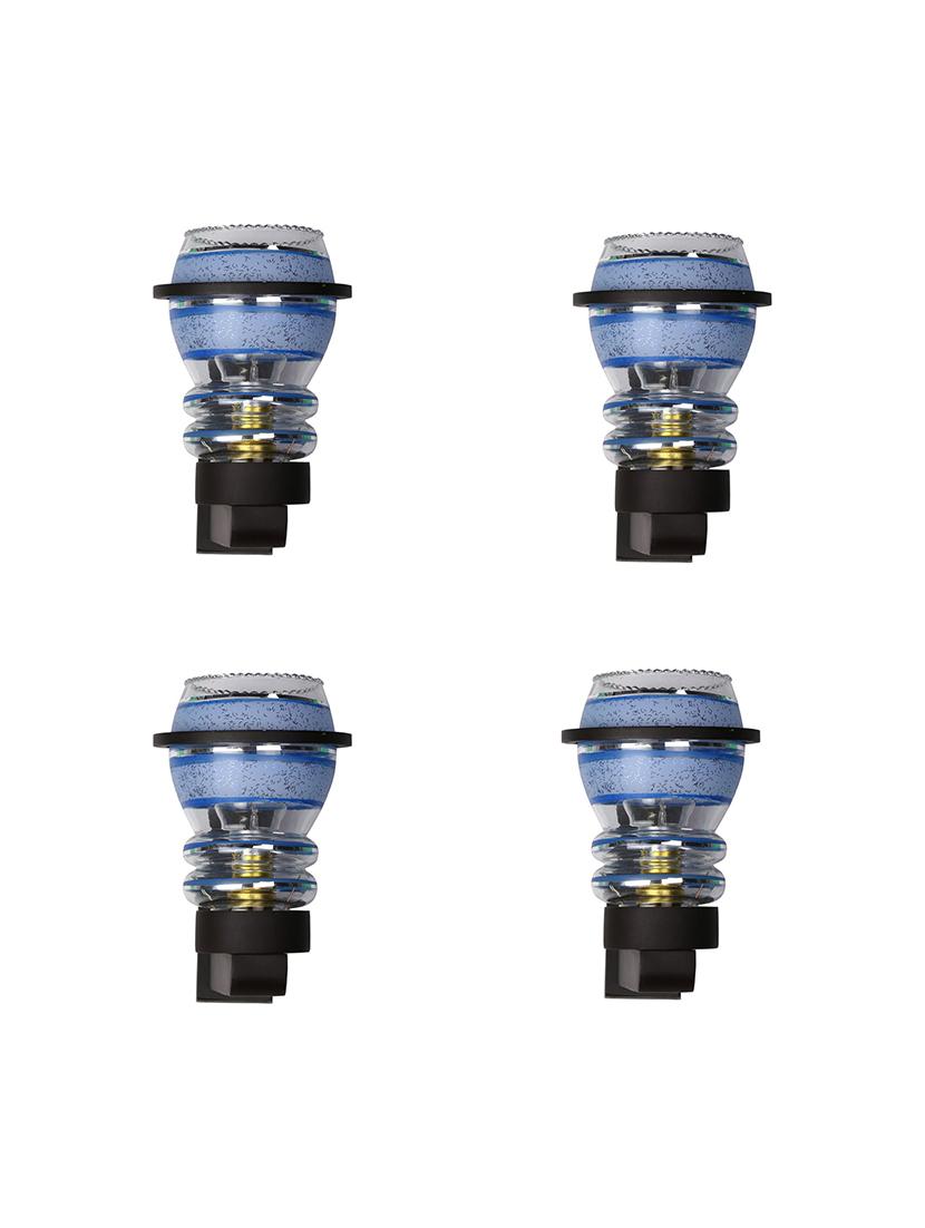 designer hand decorative colorful glass wall lamp light with stylish wooden fitting  ( set of four )-el104 - 18840620 -  Zoom Image - 0