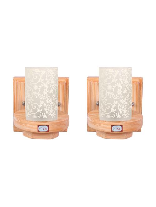 somil new design & shape hand decorative wall lamps (set of two) - 18840706 - Standard Image - 0