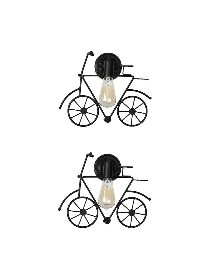 new designer & stylish bycycle wall lamp light ( set of two ) -cy24 - 18840776 -  Zoom Image - 0