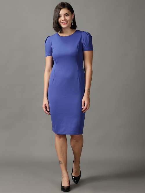 women's bodycon solid dress - 18843123 -  Standard Image - 0
