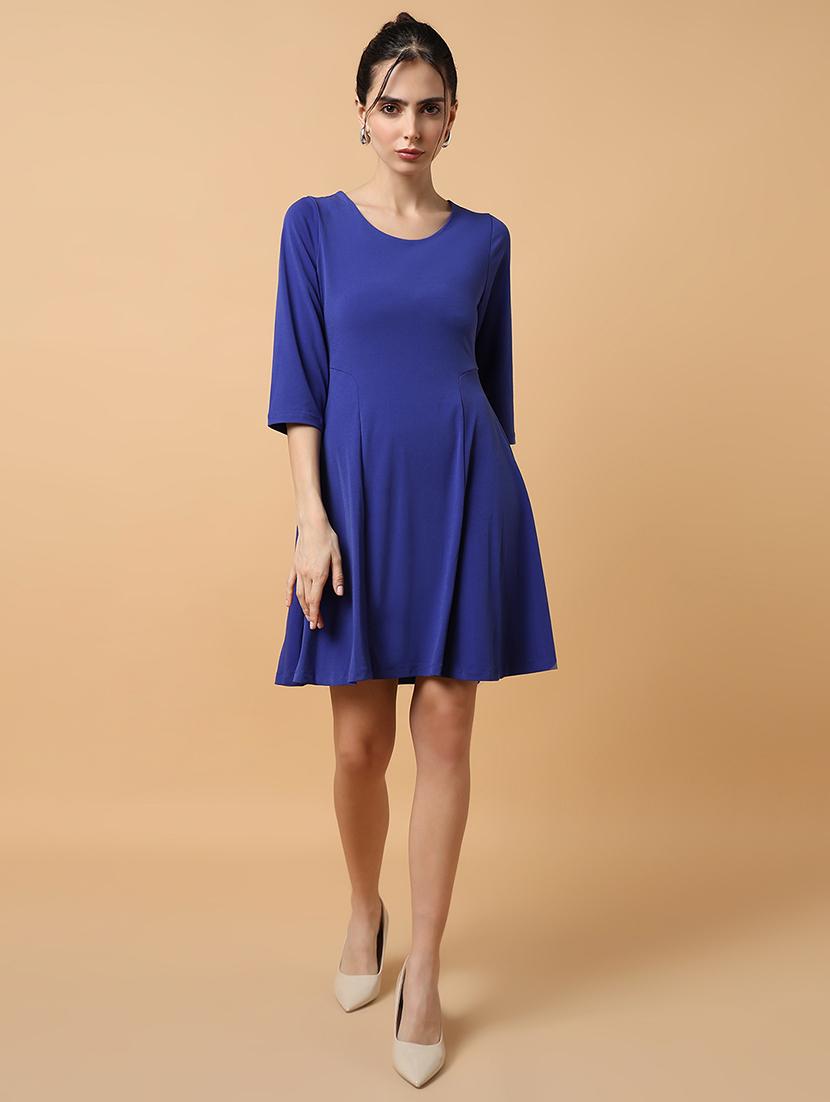 women's bodycon solid dress - 18843125 - Standard Image - 3