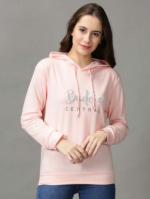 women's chest print sweatshirt - 18843258 -  Standard Image - 0