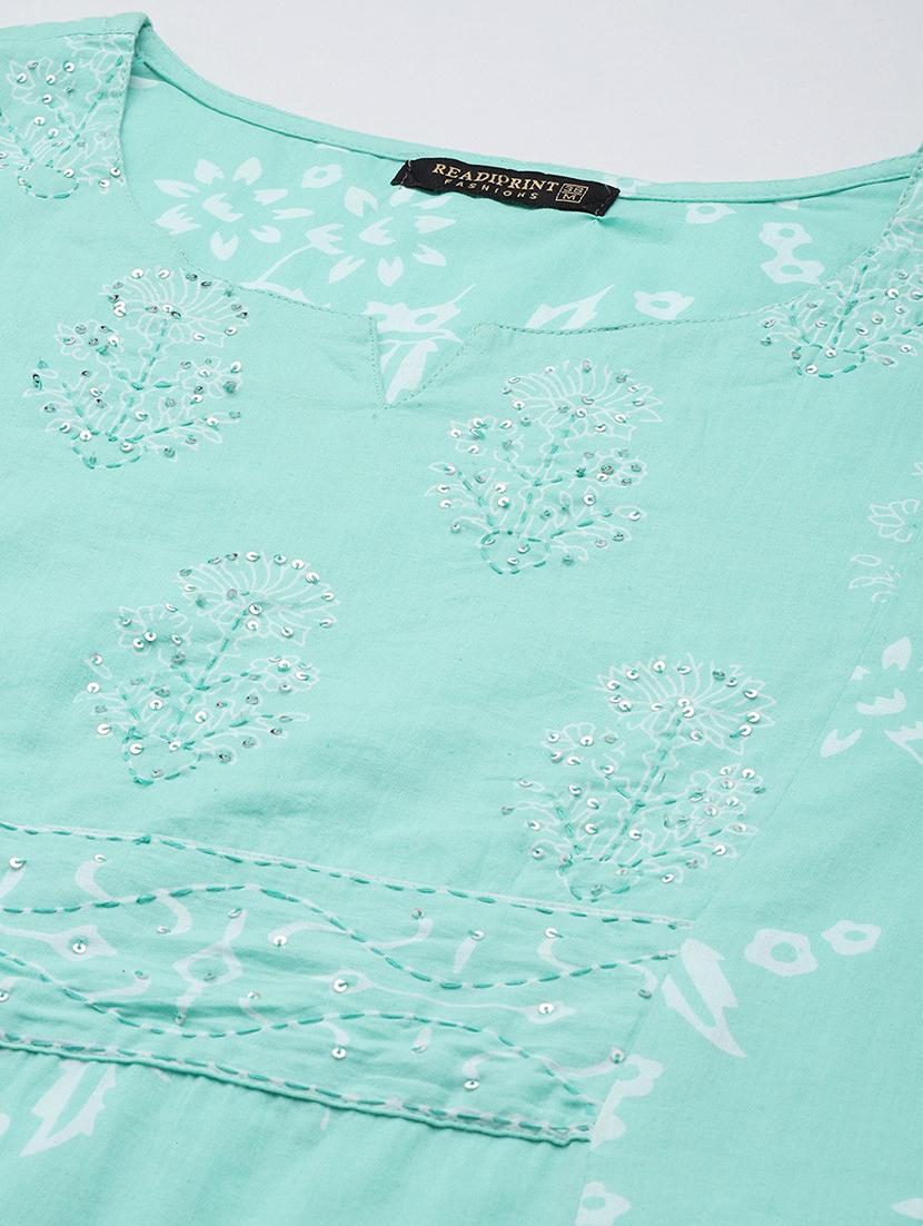 printed kurta pant set - 18847880 - Standard Image - 5