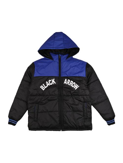 black cotton quilted jacket - 18847913 - Standard Image - 0