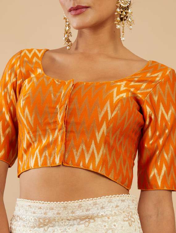 yellow silk regular blouse - 18857882 -  Standard Image - 3