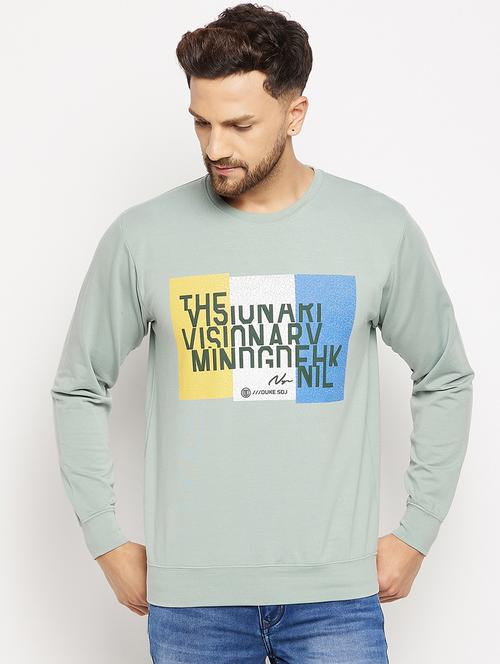 chest print sweatshirt - 18874868 -  Standard Image - 0