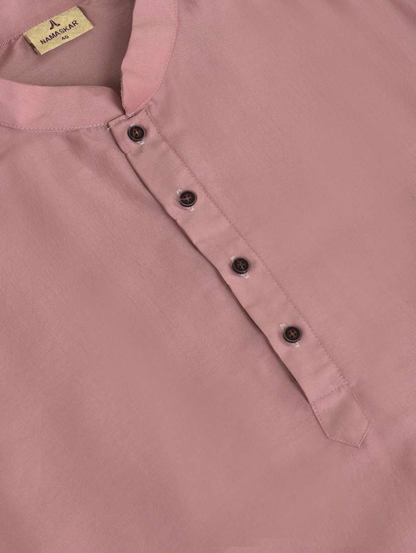 men solid kurta churidar ethnic wear set - 18876111 -  Standard Image - 5