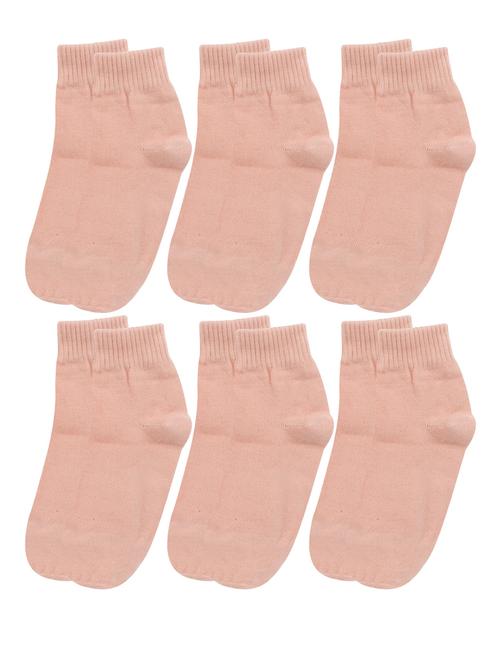 pack of 6 ankle length sock - 18877117 - Standard Image - 0