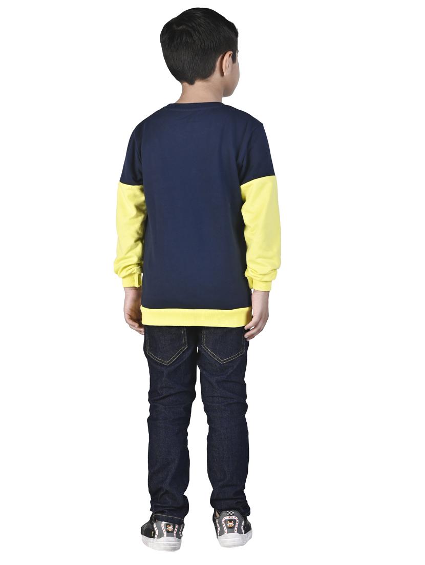 boys color block sweatshirt - 18878040 - Standard Image - 3