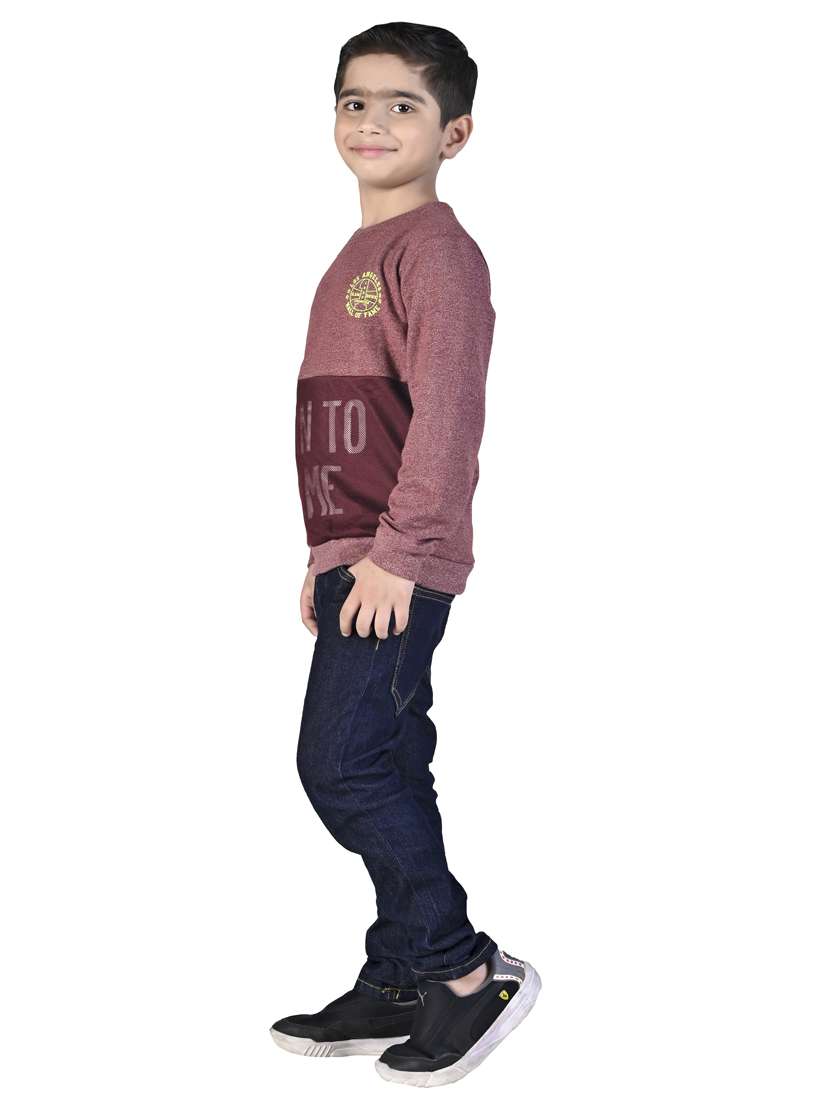 boys typography sweatshirt - 18878047 -  Standard Image - 3