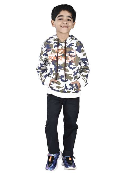 boys camouflage sweatshirt - 18878052 -  Standard Image - 0