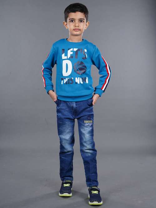 boys typography sweatshirt - 18878060 -  Standard Image - 0
