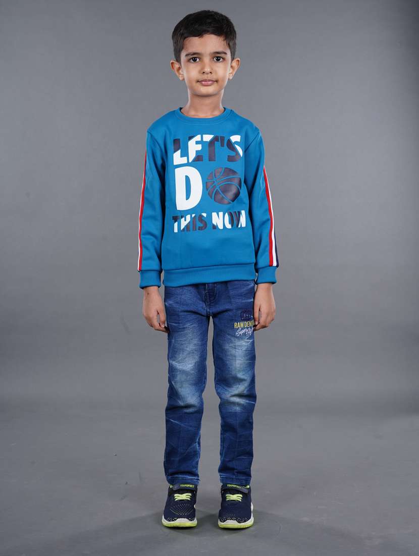 boys typography sweatshirt - 18878060 -  Standard Image - 3