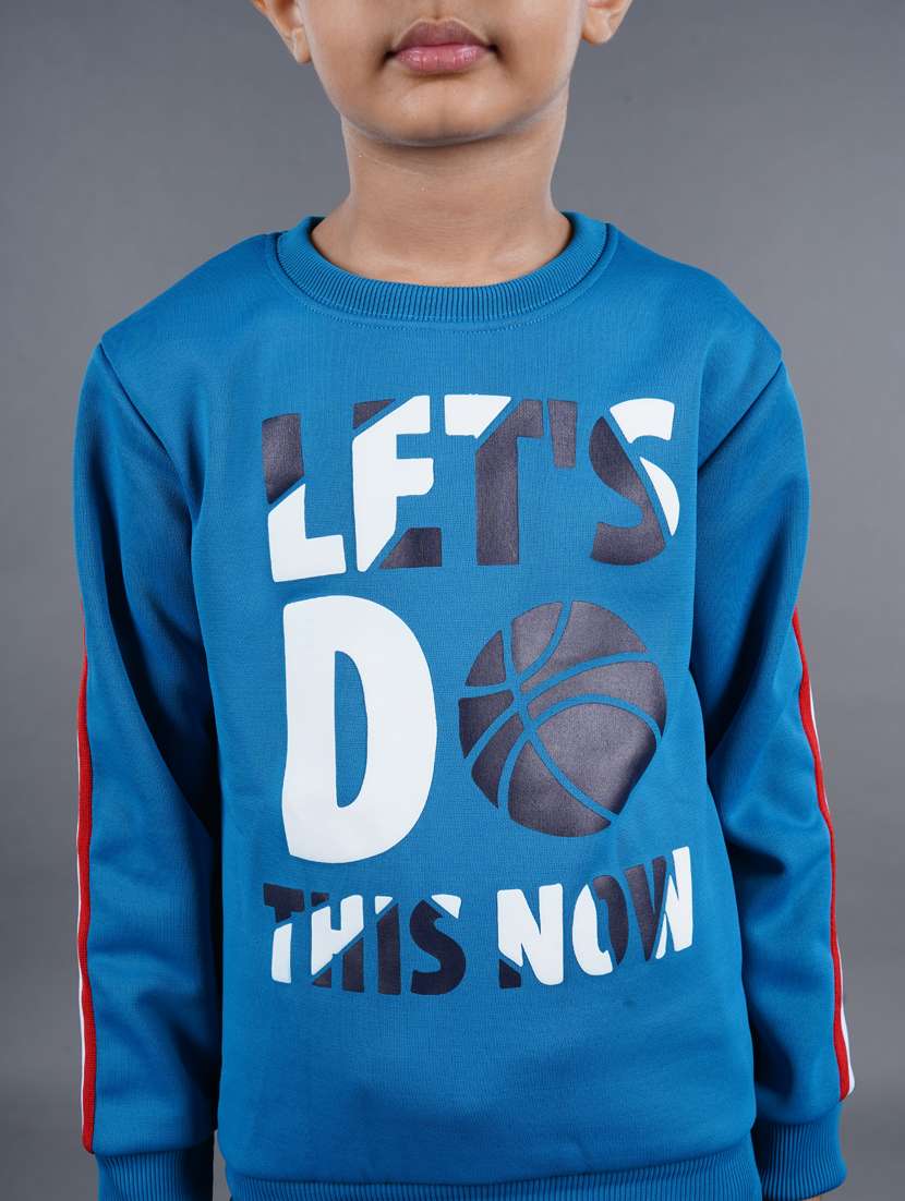 boys typography sweatshirt - 18878060 -  Standard Image - 5