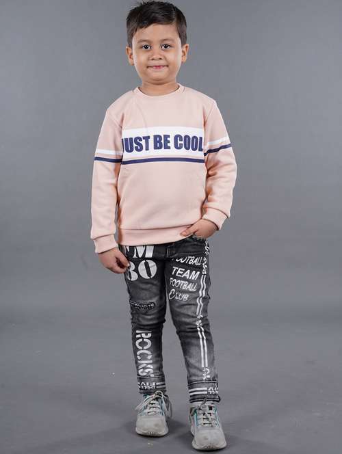 boys typography sweatshirt - 18878061 -  Standard Image - 0