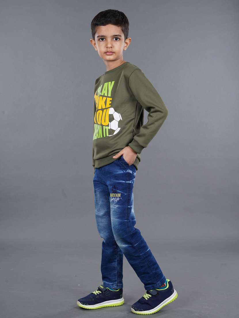 boys printed sweatshirt - 18878062 -  Standard Image - 3