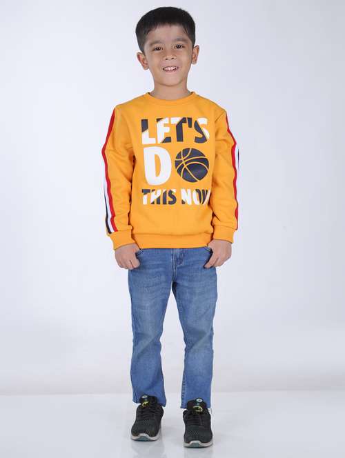 boys typography sweatshirt - 18878067 -  Standard Image - 0