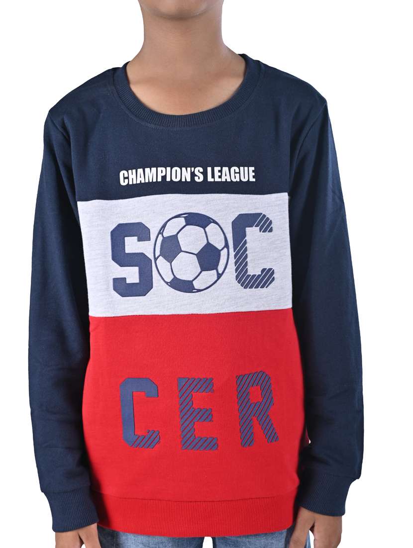 boys color block sweatshirt - 18878071 -  Standard Image - 5
