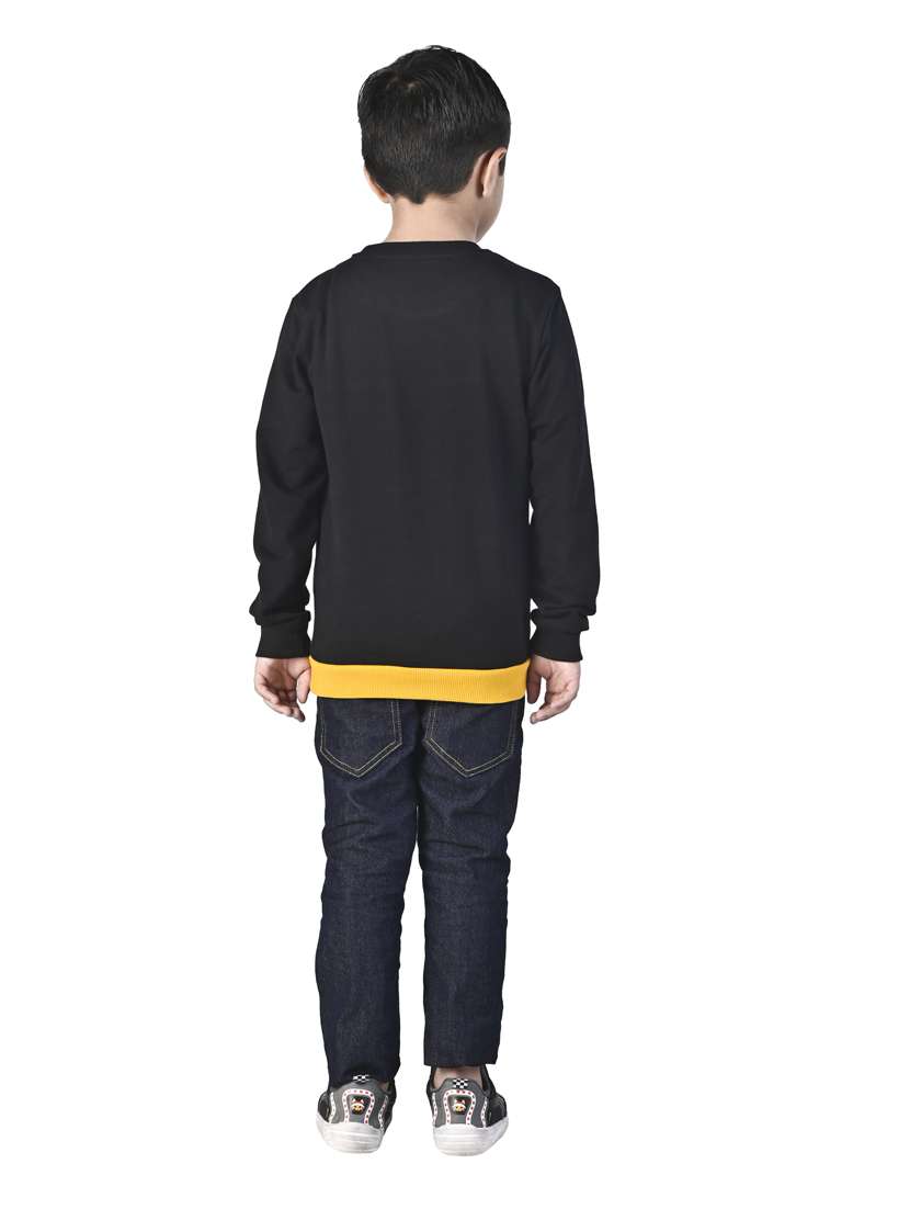 boys color block sweatshirt - 18878073 -  Standard Image - 5