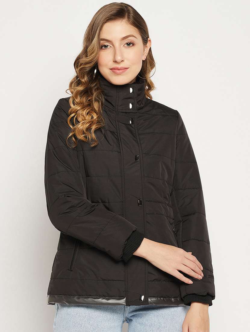 Long Jacket Duke Jackets For Ladies Buy Online Black Quilted