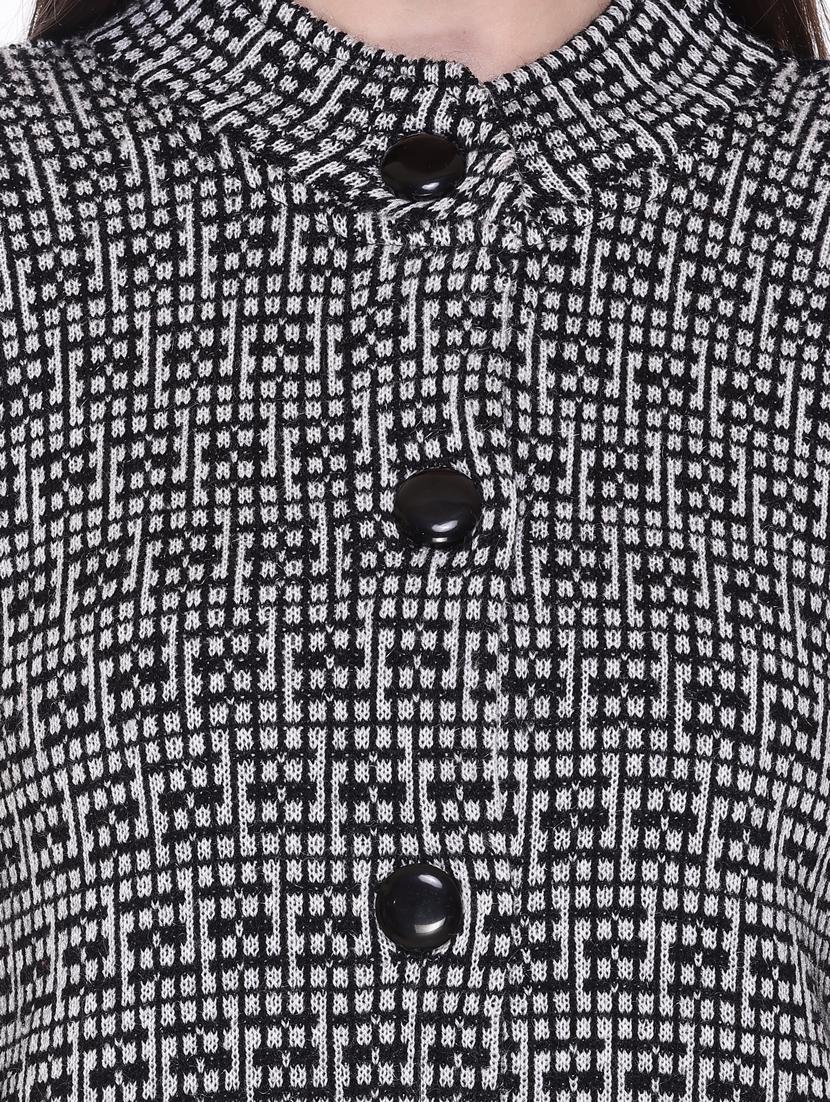 women black full sleeves coatigan - 18885890 - Standard Image - 3