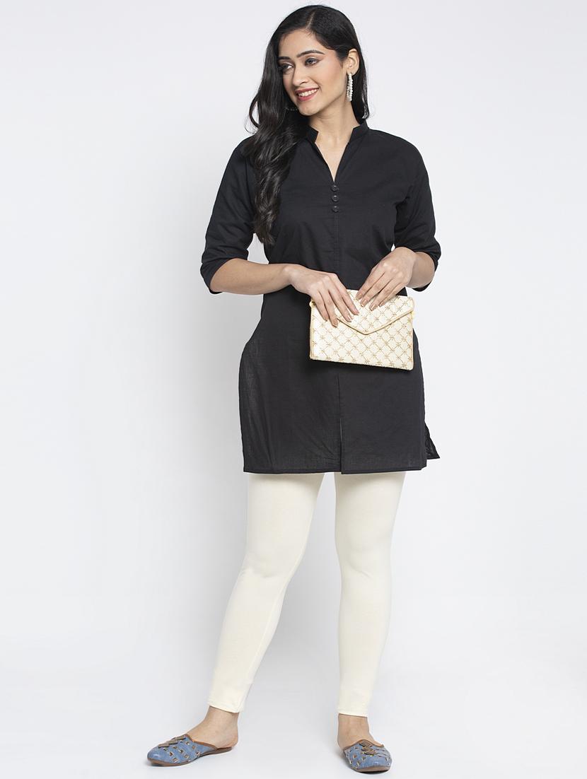 mid rise solid legging - 18885967 - Standard Image - 3