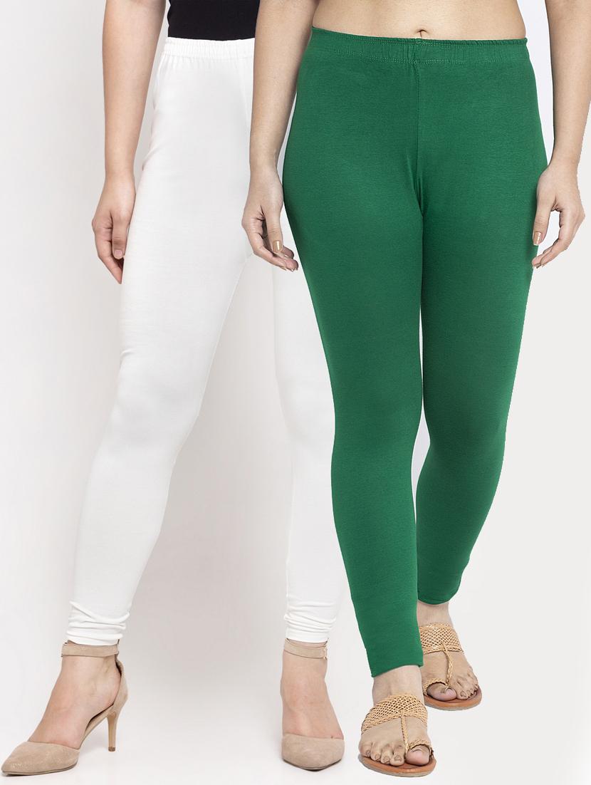 pack of 2 mid rise solid legging - 18886004 - Zoom Image - 0
