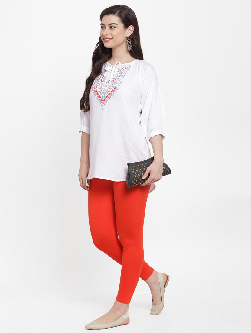 pack of 2 mid rise solid leggings - 18886143 - Standard Image - 5