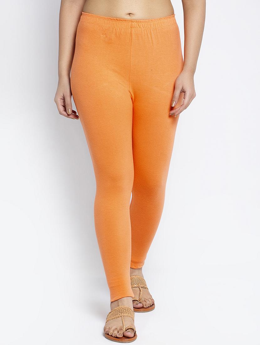 multi colored cotton lycra leggings - 18886233 - Standard Image - 3